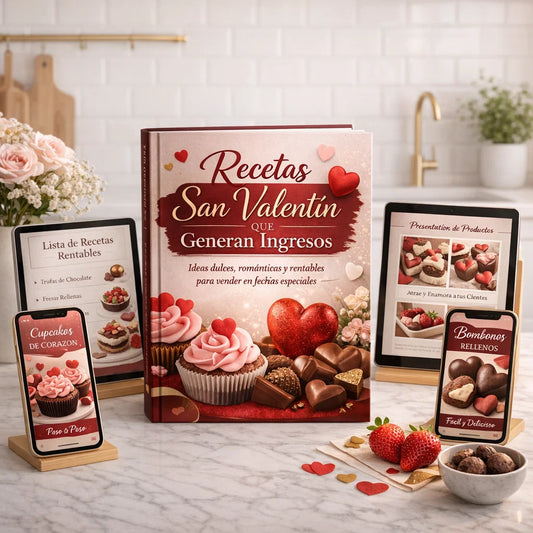 Amor al horno - Vende en San Valentin + 6 BONOS